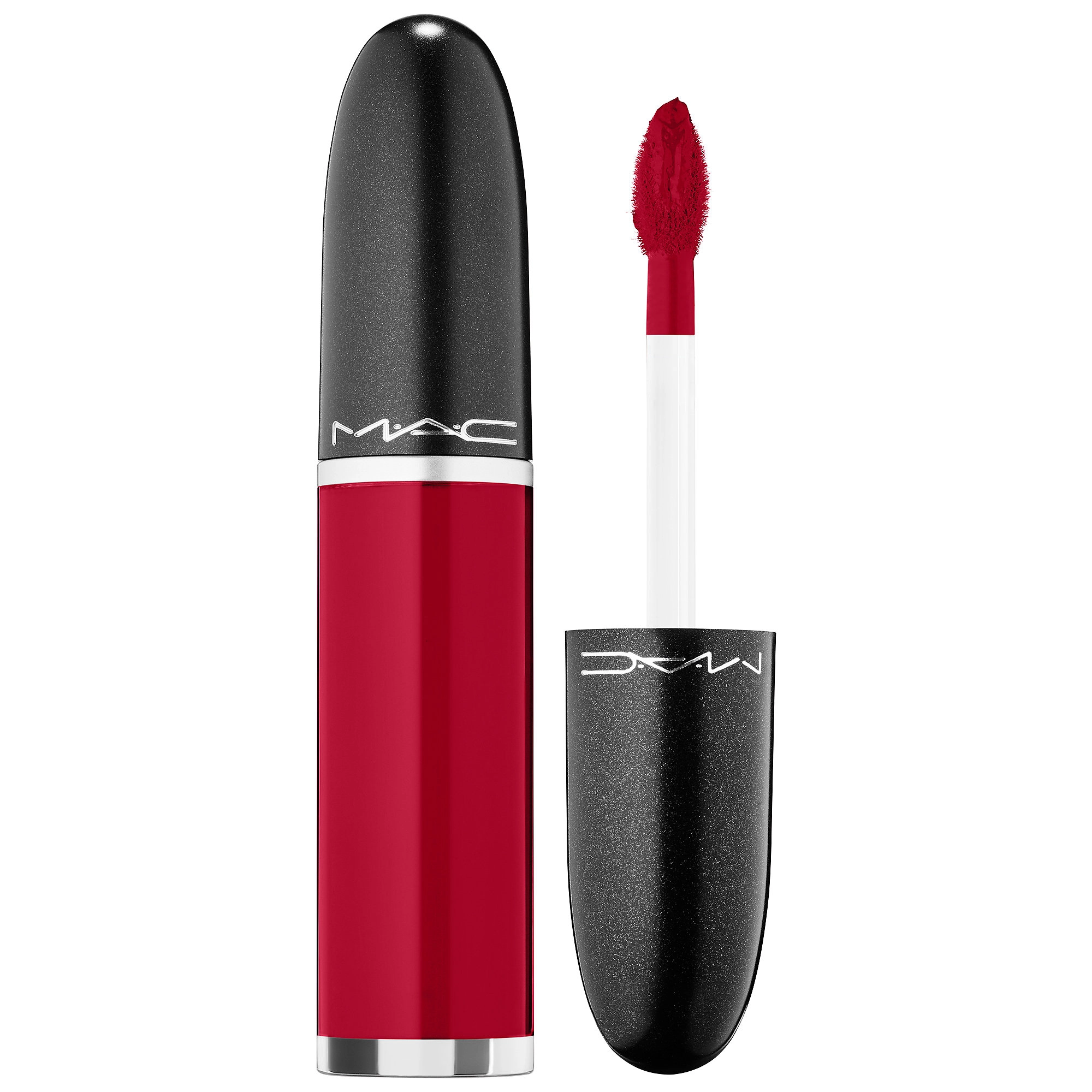 MAC Cosmetics Retro Matte Liquid Lipcolour in Dance With Me - Deep Cranberry Red