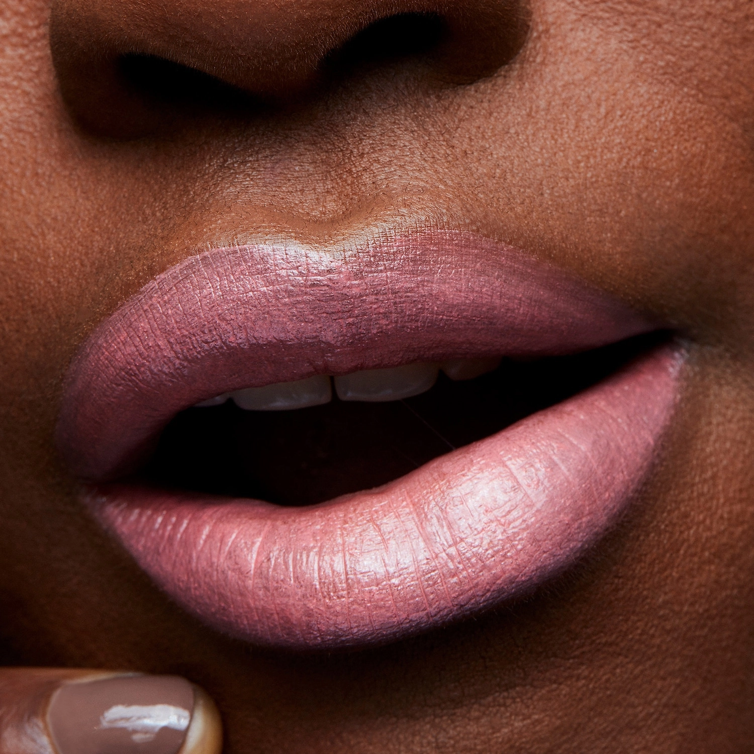 MAC Cosmetics High Shine Lipstick - Angel, Soft Pink Beige - Image 3