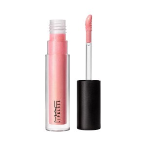 MAC Cosmetics Lipglass Nymphette - Sunny Golden Pink