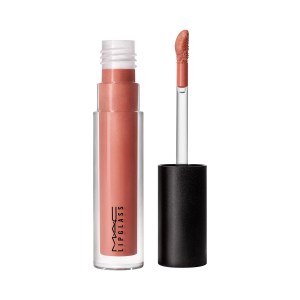MAC Cosmetics Lipglass in Spice - Midtonal Neutral Nude