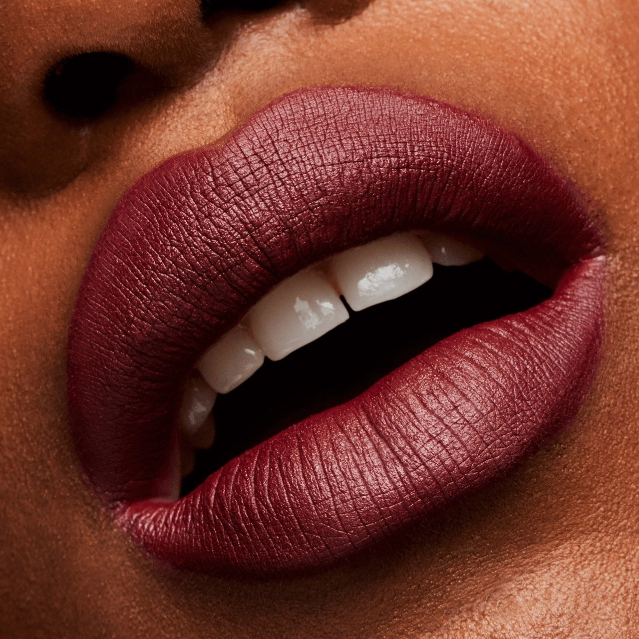 MAC Cosmetics Matte Lipstick Color: Diva - Intense Reddish Burgundy - Image 5