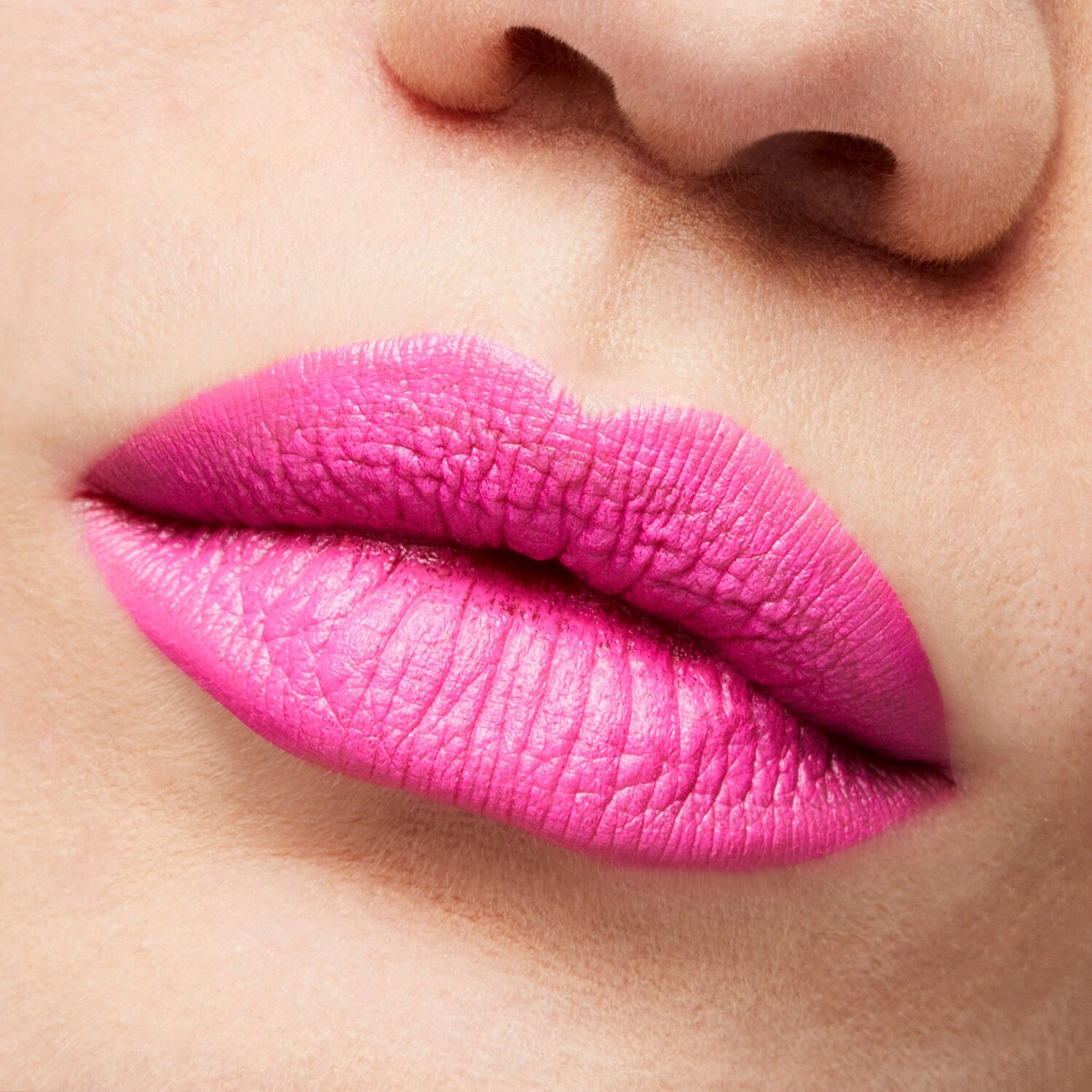 MAC Cosmetics Matte Lipstick Color: Candy Yum Yum - Neon Pink - Image 3