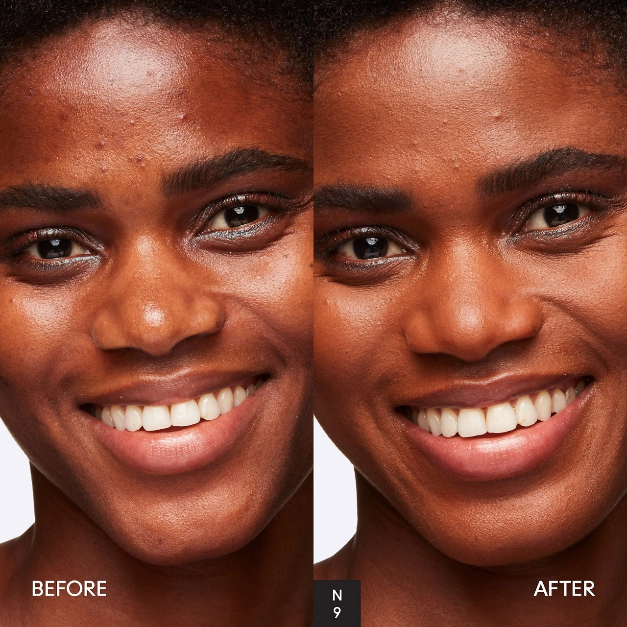 MAC Cosmetics Studio Fix Powder Plus Foundation Color: N9 - Deep Auburn with Red Undertone for Dark Skin - Image 4