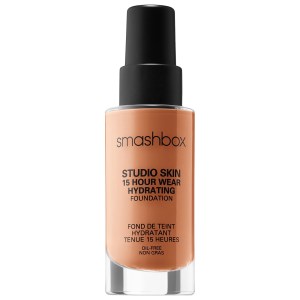 Smashbox Studio Skin 24 Hour Oil-Free Hydra Foundation Color 3.18 - Medium-Dark with Neutral Olive Undertone Vegan