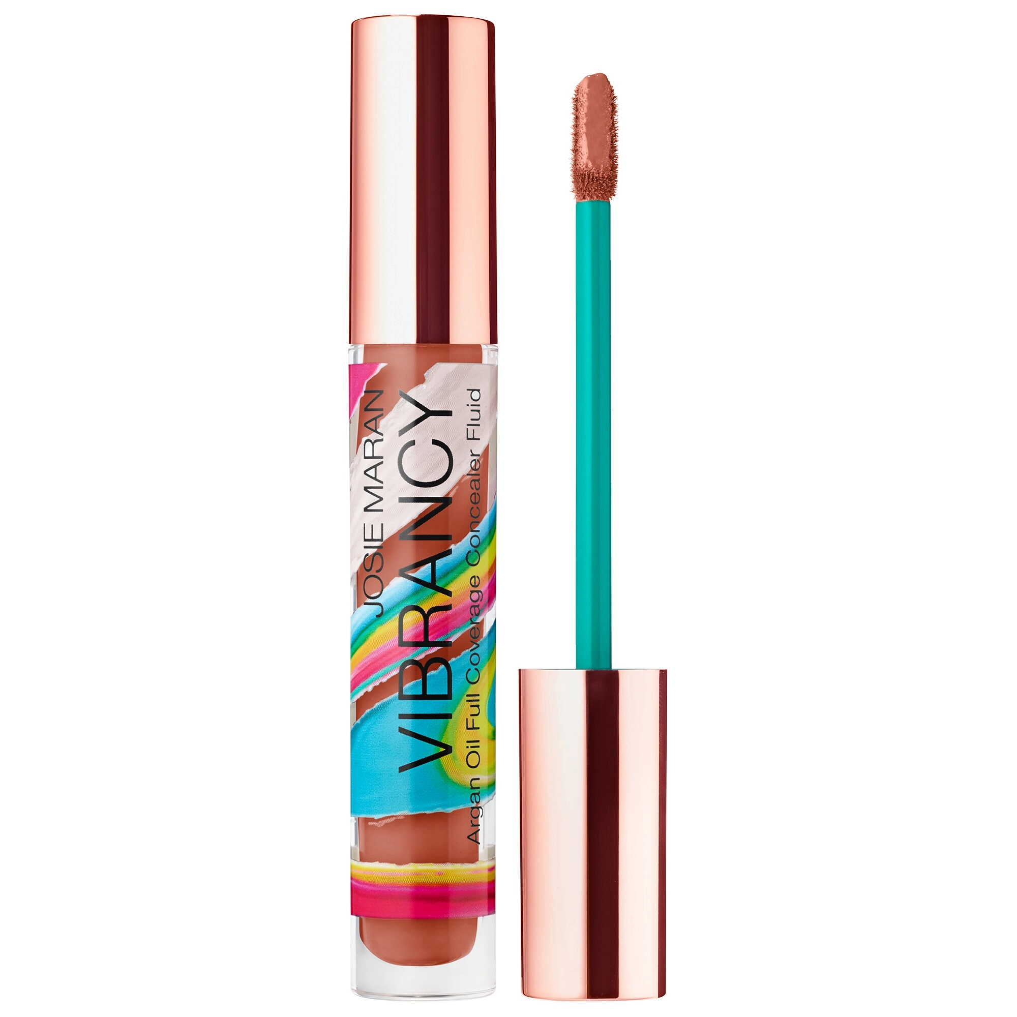 Josie Maran Vibrancy Argan Oil Full Coverage Concealer Fluid - Color: Tan