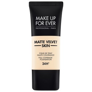 MAKE UP FOR EVER Matte Velvet Skin Full Coverage Foundation Color: Y205 Alabaster
