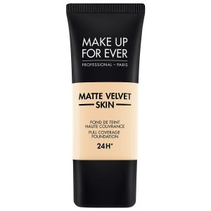 MAKE UP FOR EVER Matte Velvet Skin Full Coverage Foundation Color: Y215 Yellow Alabaster