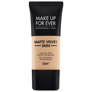 MAKE UP FOR EVER Matte Velvet Skin Full Coverage Foundation Color: Y305 Soft Beige
