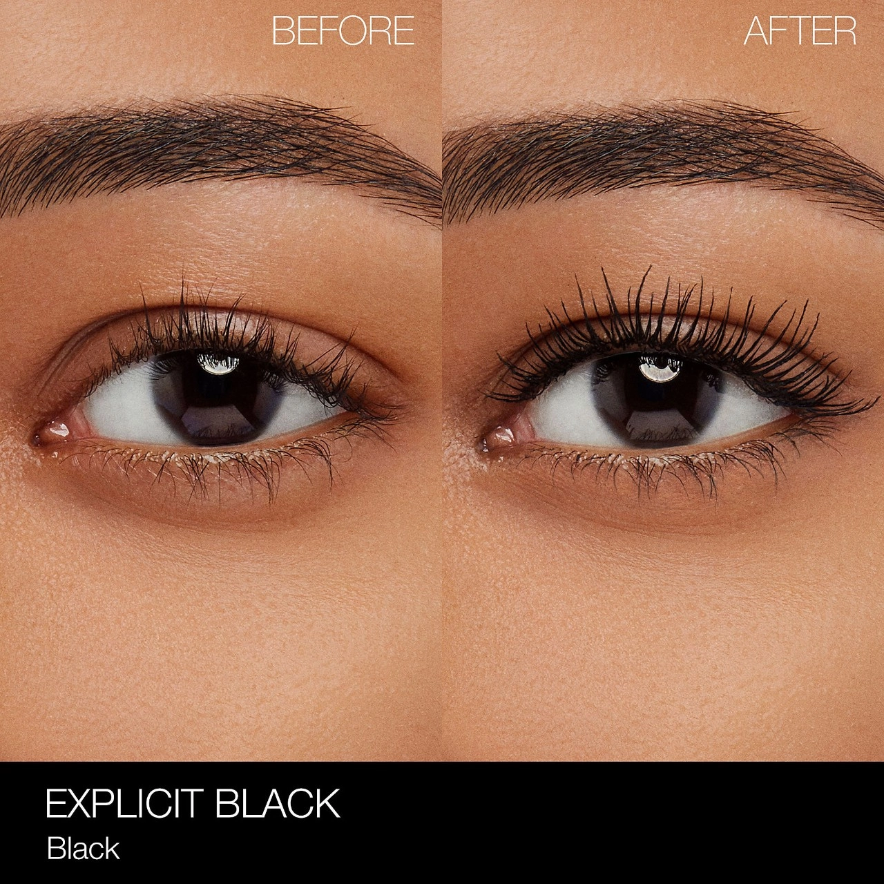 NARS Climax Mascara Color: Explicit Black - Black Satin - Image 4