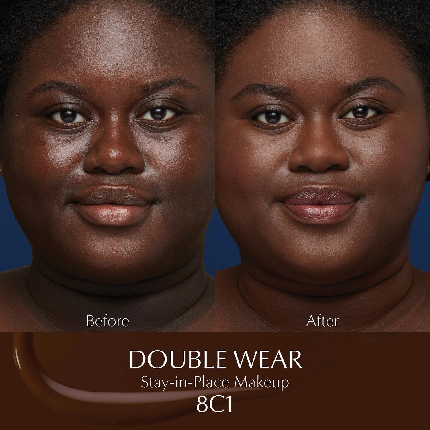 Estée Lauder Double Wear Stay-in-Place Foundation 8C1 Rich Java - Image 3