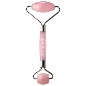 Mount Lai De-Puffing Rose Quartz Facial Roller Size: Standard