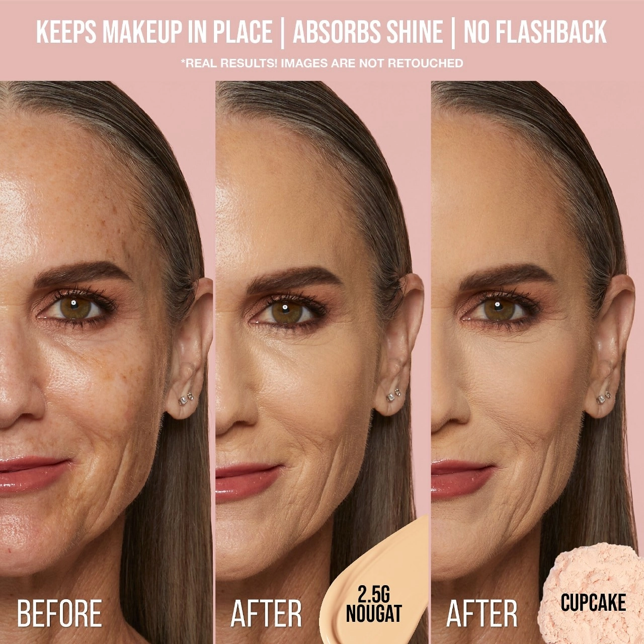 HUDA BEAUTY Easy Bake Loose Baking & Setting Powder - Cupcake (Fair to Light Skin Tones, Pink Undertones) - Image 4