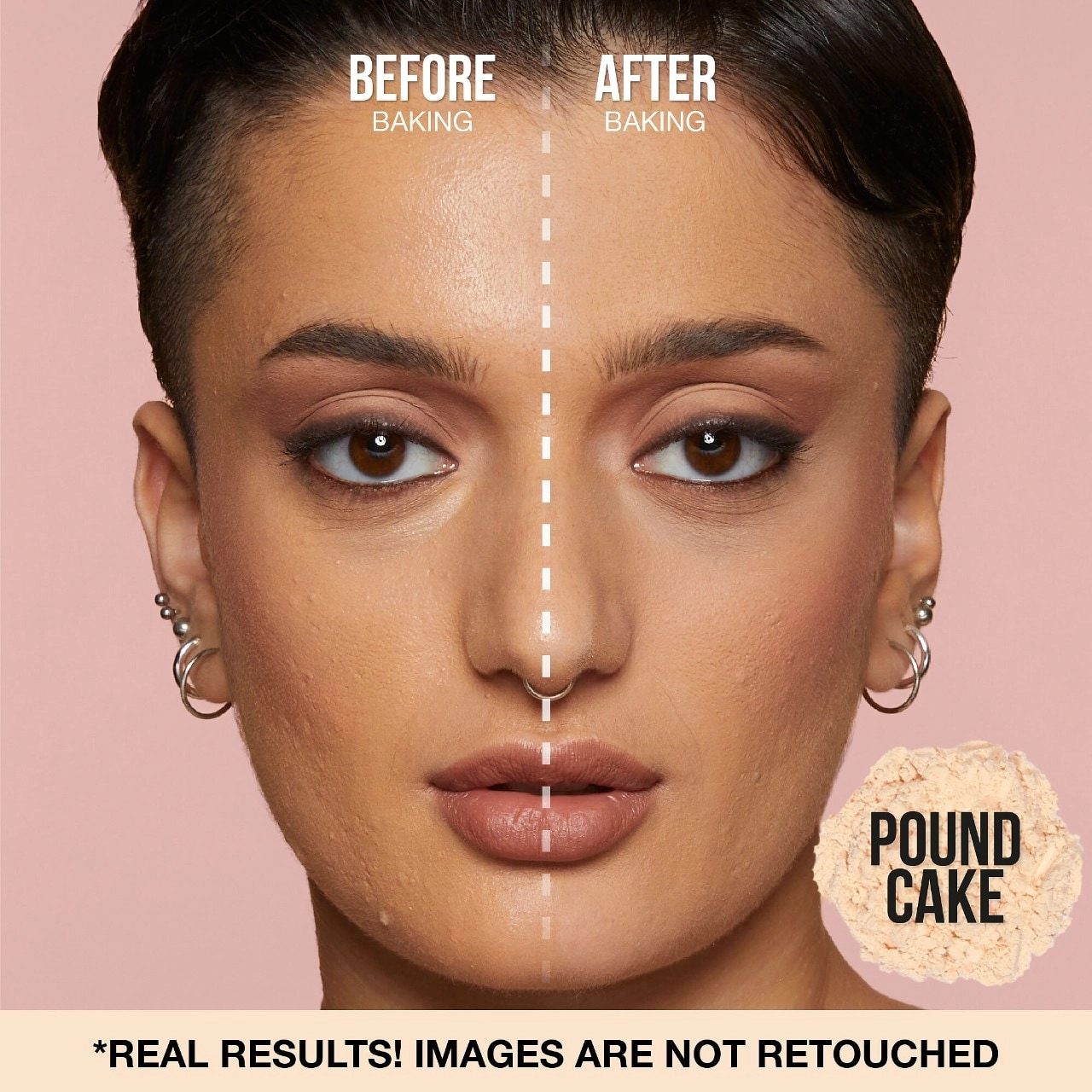 HUDA BEAUTY Easy Bake Loose Baking & Setting Powder Color: Pound Cake - Image 2