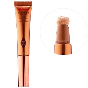 Charlotte Tilbury Beauty Highlighter Wand - Spotlight Rose Gold with Silver Light