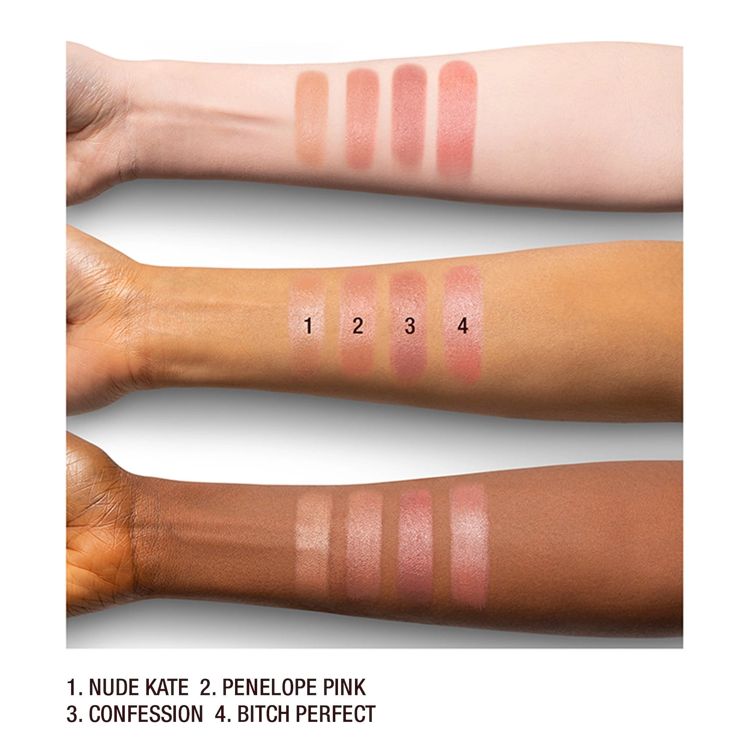 Charlotte Tilbury Matte Revolution Lipstick in Penelope Pink - Nude with Pink Undertones - Image 4