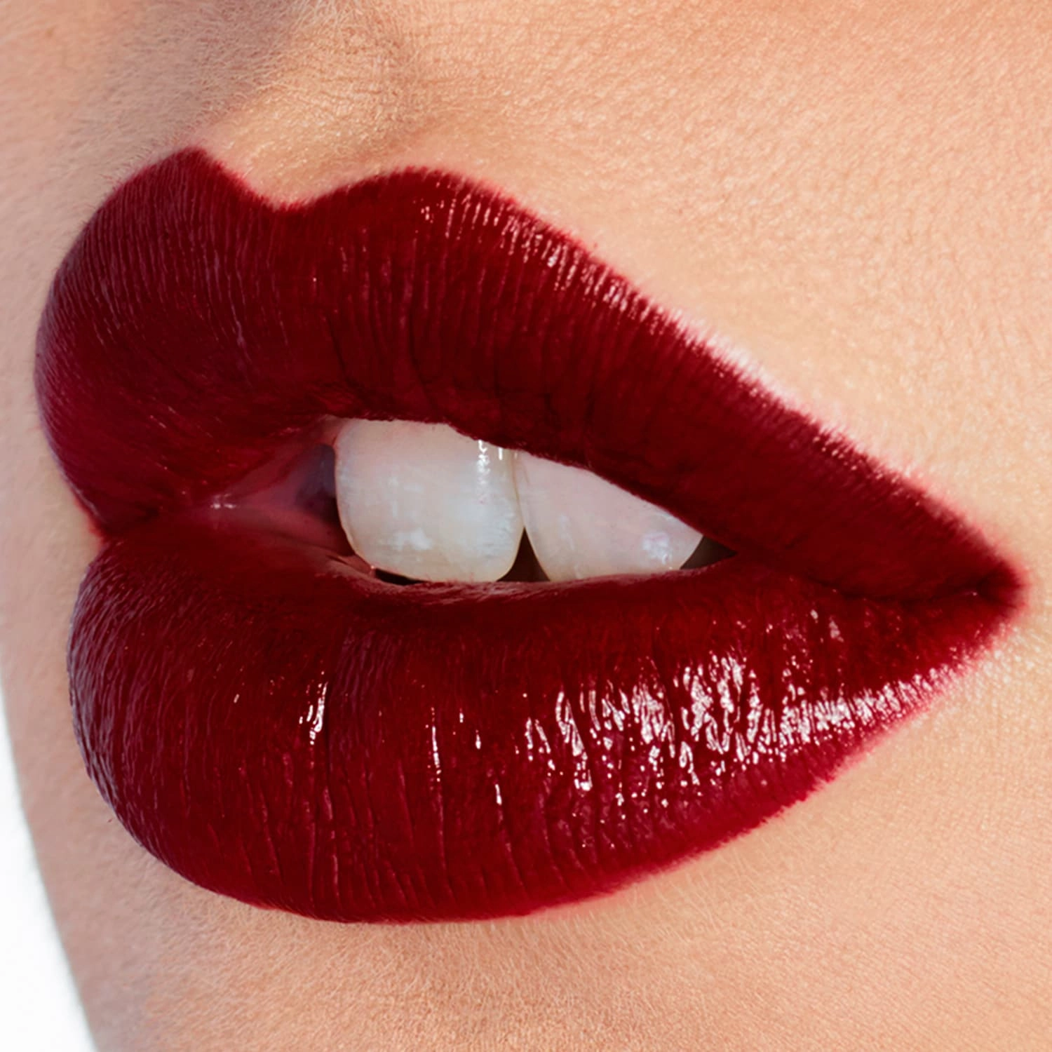 Charlotte Tilbury K.I.S.N.G Lipstick Color: Night Crimson - Plum Red - Image 6