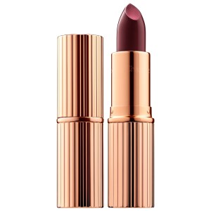 Charlotte Tilbury K.I.S.N.G Lipstick Color: Night Crimson - Plum Red