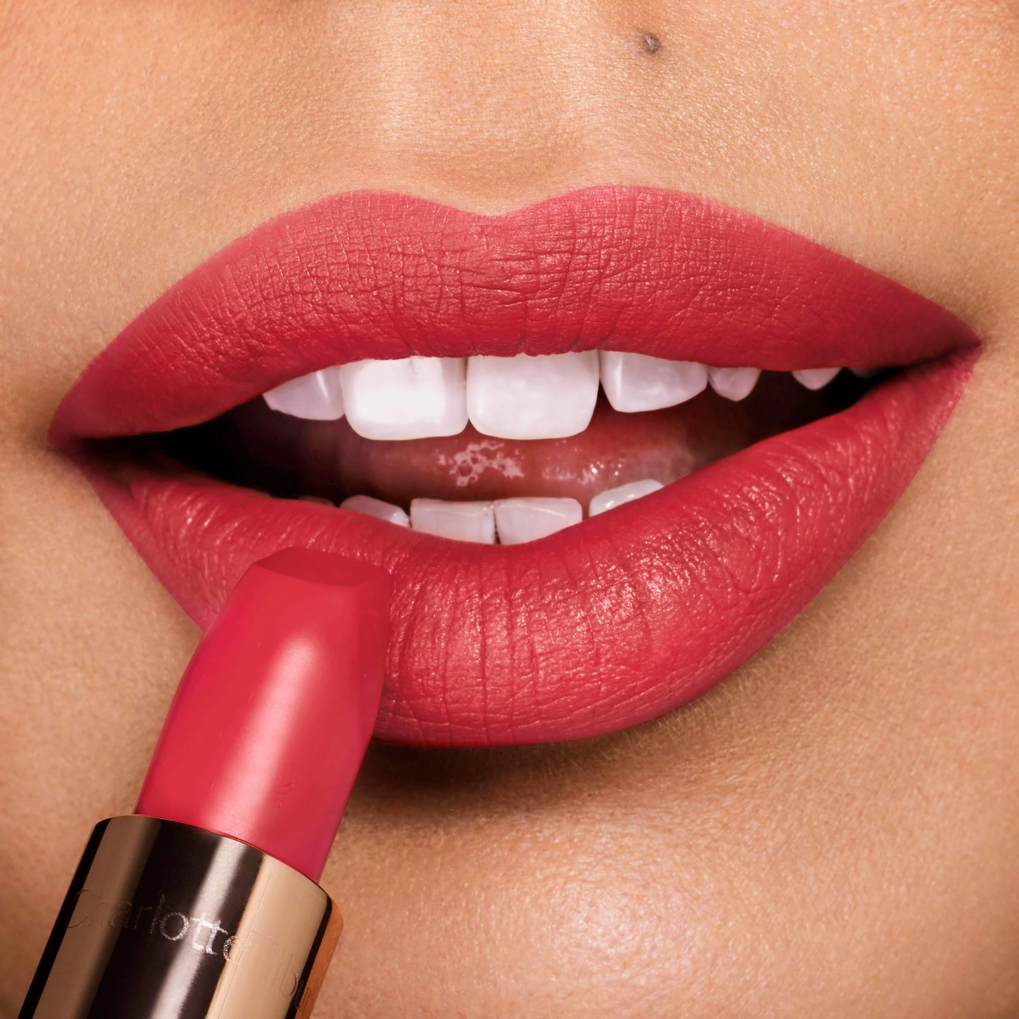 Charlotte Tilbury Matte Revolution Lipstick Color: Lost Cherry - Pastel Fuschia - Image 2
