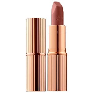 Charlotte Tilbury Hot Lips Lipstick Color: Super Cindy - Muted Nude
