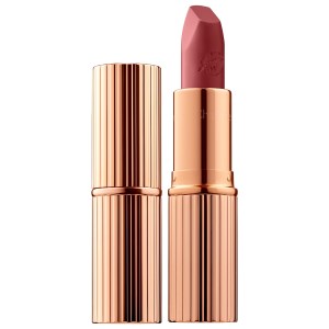 Charlotte Tilbury Hot Lips Lipstick Color: Secret Salma - Deep Rose Plum