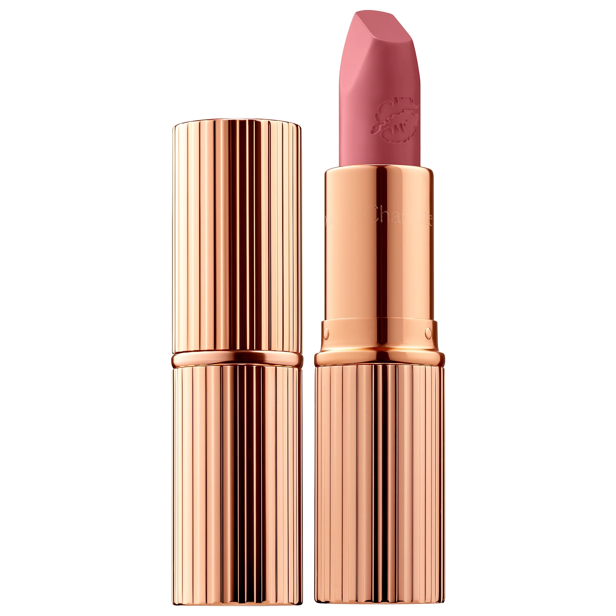 Charlotte Tilbury Hot Lips Lipstick Color: Liv It Up - Pale Pretty Pink
