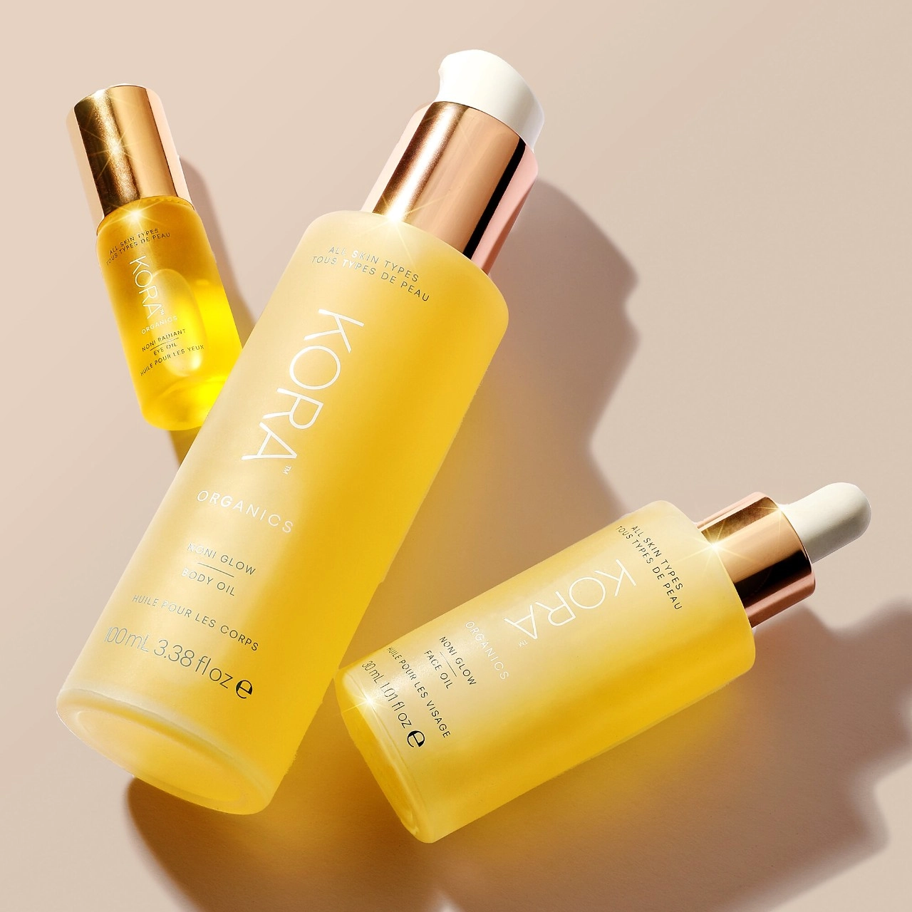KORA Organics Noni Glow Plumping Face Oil 0.34 oz/10 mL Vegan - Image 9