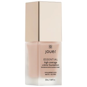 Jouer Cosmetics Essential High Coverage Crème Foundation Color: Alabaster