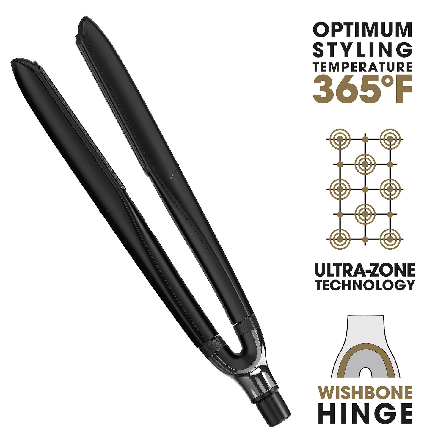 ghd Platinum+ Styler - 1" Flat Iron, Black - Image 4