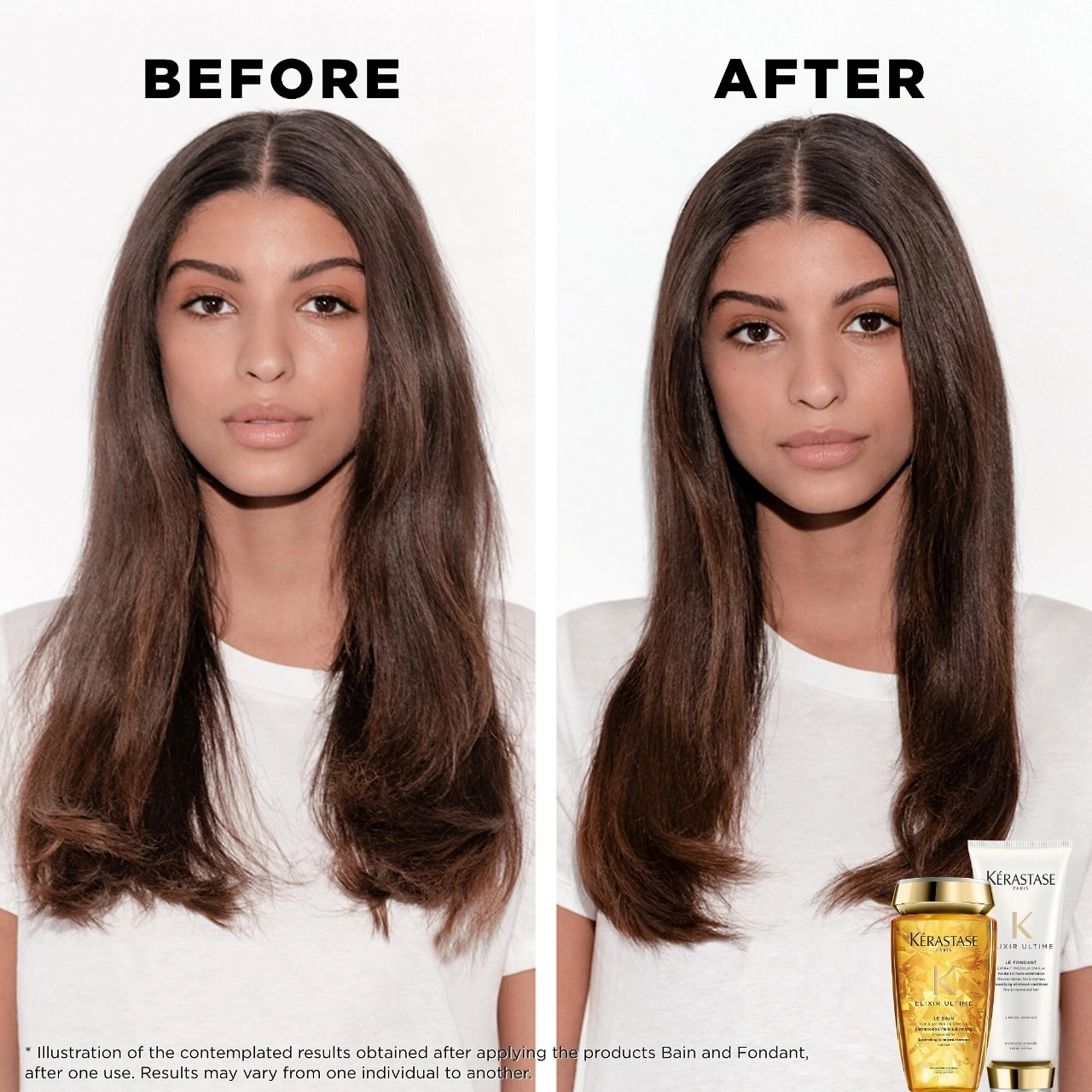 Kérastase Elixir Ultime Hydrating Shampoo 8.5 oz/250 mL High Shine Finish Hydrating All Hair Types - Image 2