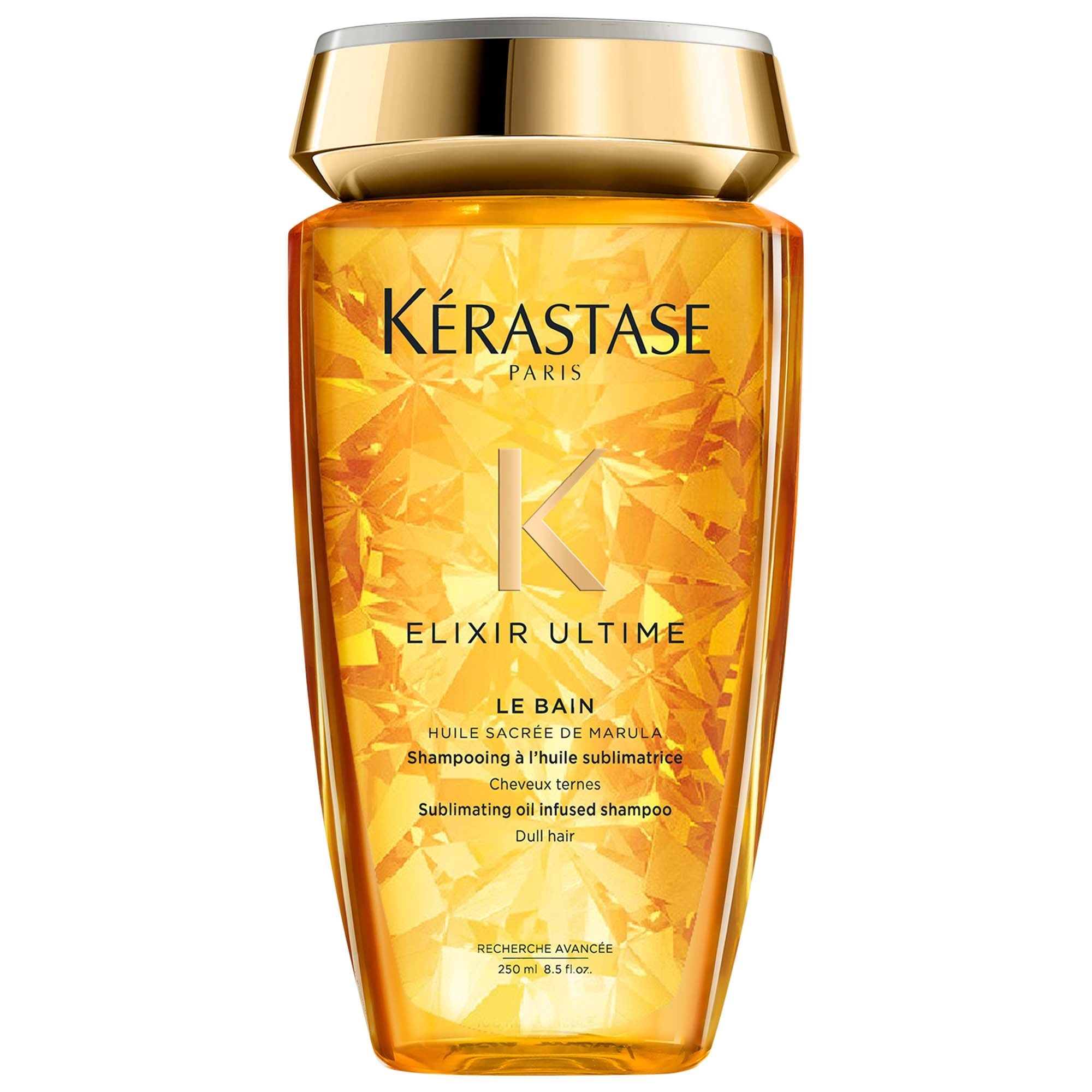 Kérastase Elixir Ultime Hydrating Shampoo 8.5 oz/250 mL High Shine Finish Hydrating All Hair Types