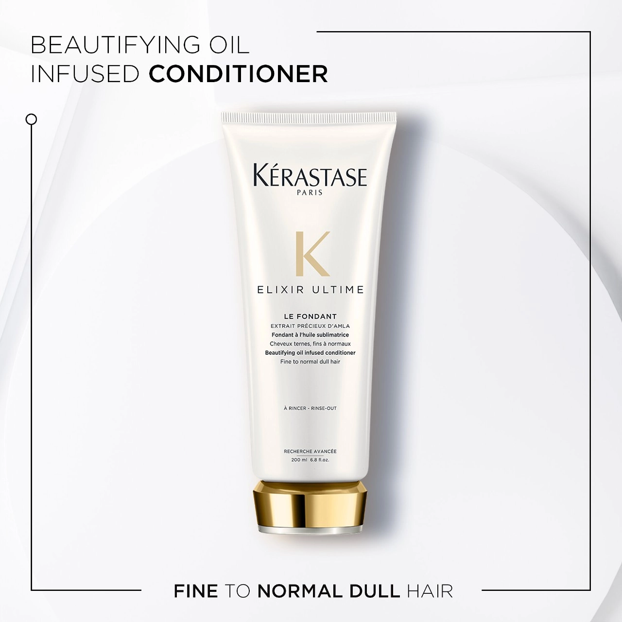 Kérastase Elixir Ultime Hydrating Conditioner 6.8 oz/200 mL High Shine Finish - Image 4