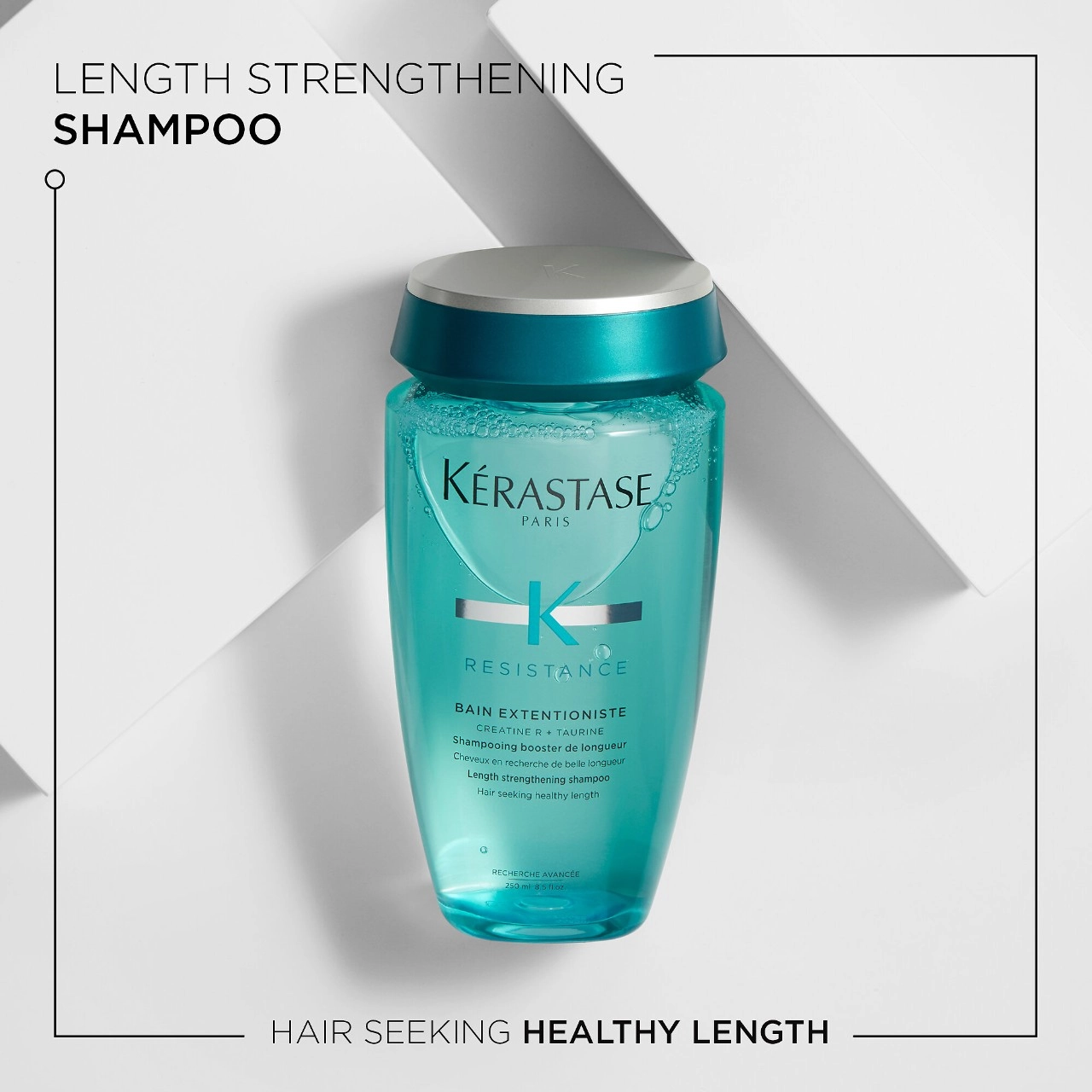 Kérastase Resistance Strengthening Shampoo for Damaged Lengths and Split Ends 8.5 oz/250 mL - Image 2