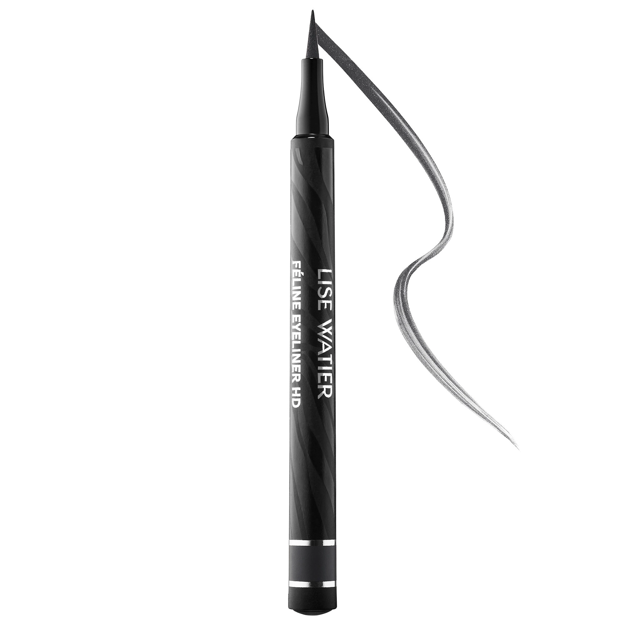 Lise Watier Féline Eyeliner HD - Noir, Liquid Formula, Matte Finish