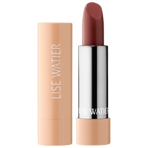 Lise Watier Rouge Gourmand Lipstick Color: Panna Cotta - Dark Nude Brown