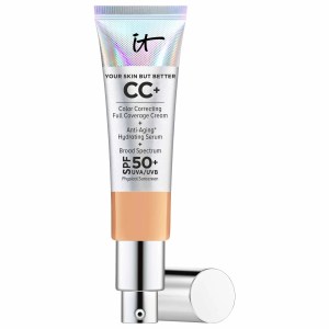 IT Cosmetics CC+ Cream Full Coverage Color Correcting Foundation with SPF 50+ - Neutral Tan