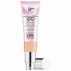 IT Cosmetics Your Skin But Better CC+ Illumination Cream with SPF 50+ in Neutral Medium - Full Coverage Radiant Finish Cream