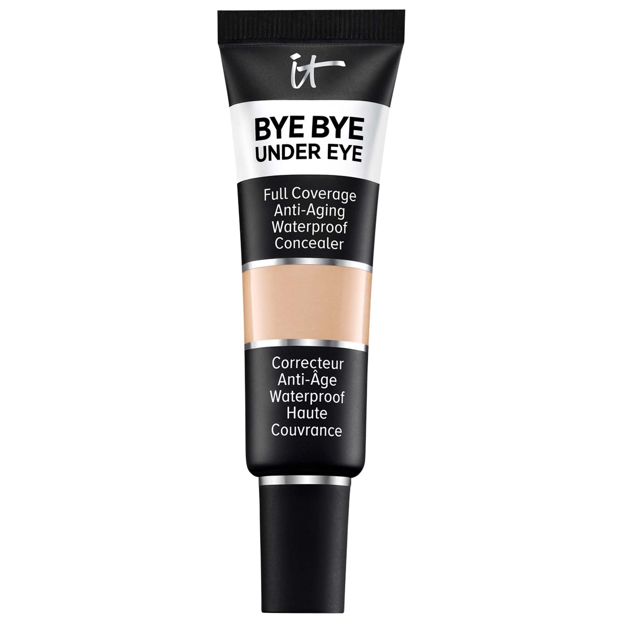IT Cosmetics Bye Bye Under Eye Full Coverage Anti-Aging Waterproof Concealer Color: 20.0 Medium - Natural Finish Cream Formula