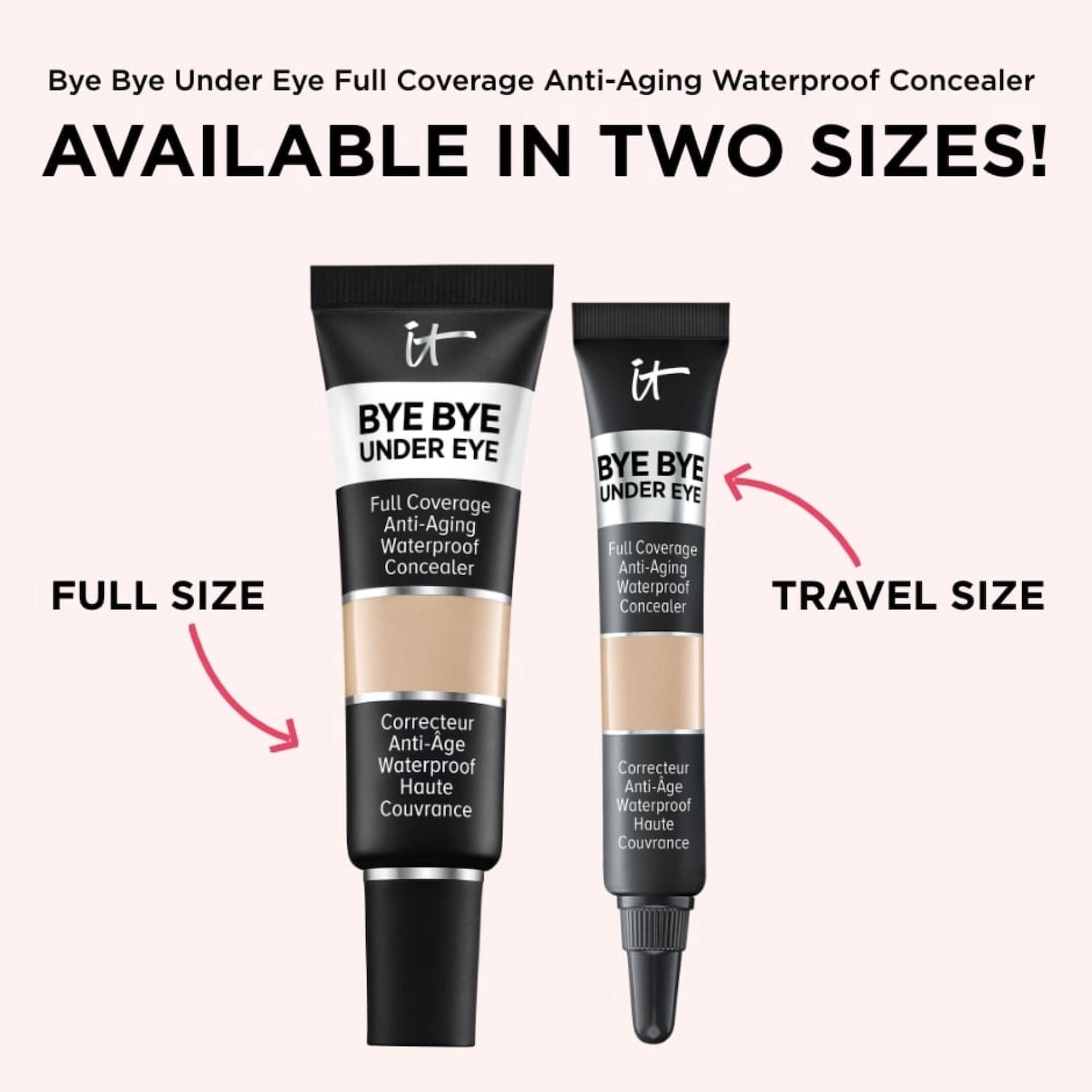 IT Cosmetics Bye Bye Under Eye Full Coverage Anti-Aging Waterproof Concealer Color: 25.0 Medium Natural - Image 7