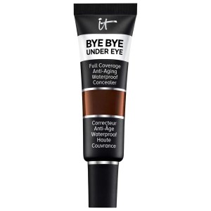 IT Cosmetics Bye Bye Under Eye Full Coverage Anti-Aging Waterproof Concealer Color: 45.5 Deep Ebony