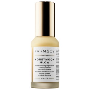 Farmacy Honeymoon Glow AHA Resurfacing Night Serum 1 oz/30 mL - AHA/Glycolic Acid, Cruelty-Free