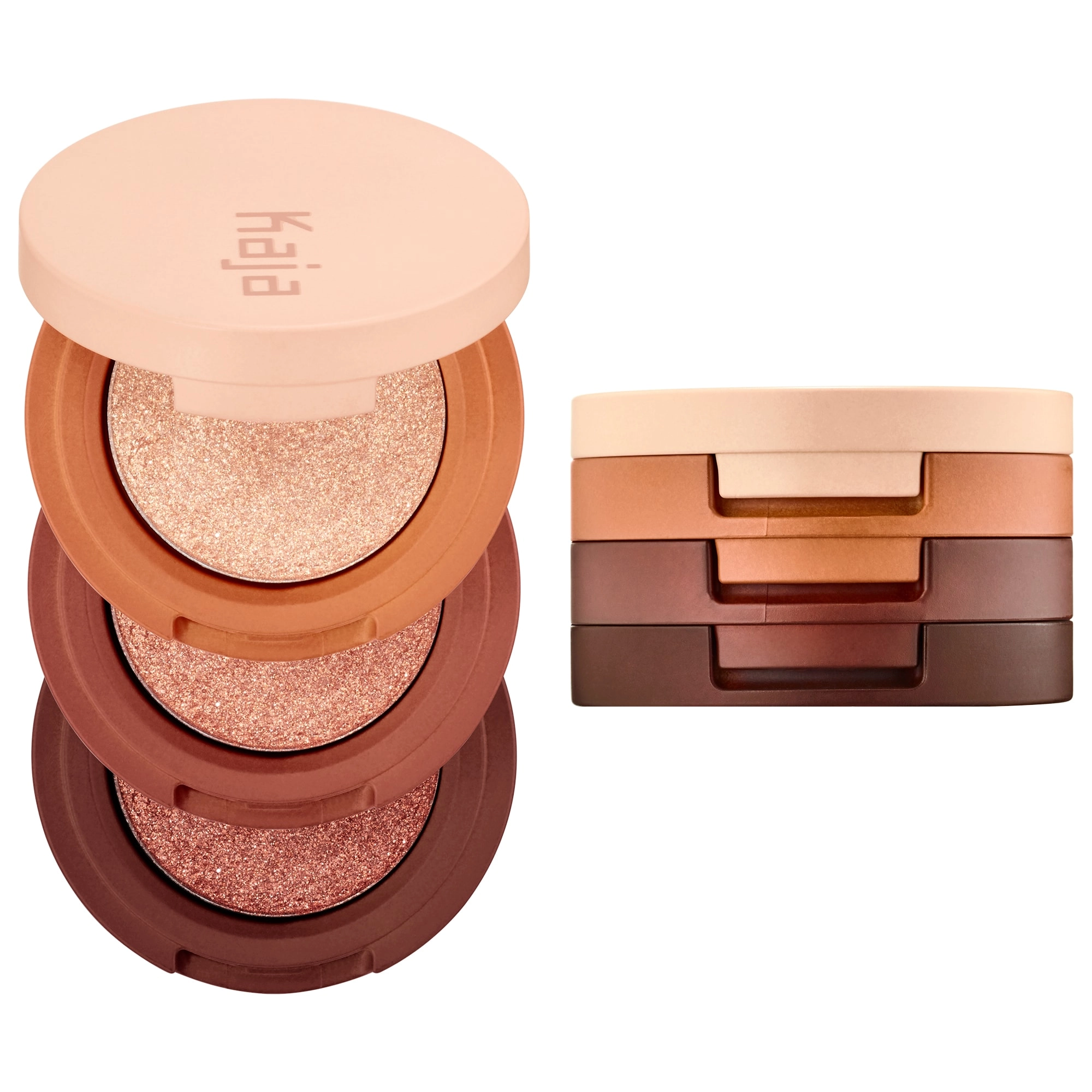 Kaja Eye Bento Bouncy Eyeshadow Trio Color: Toasted Caramel