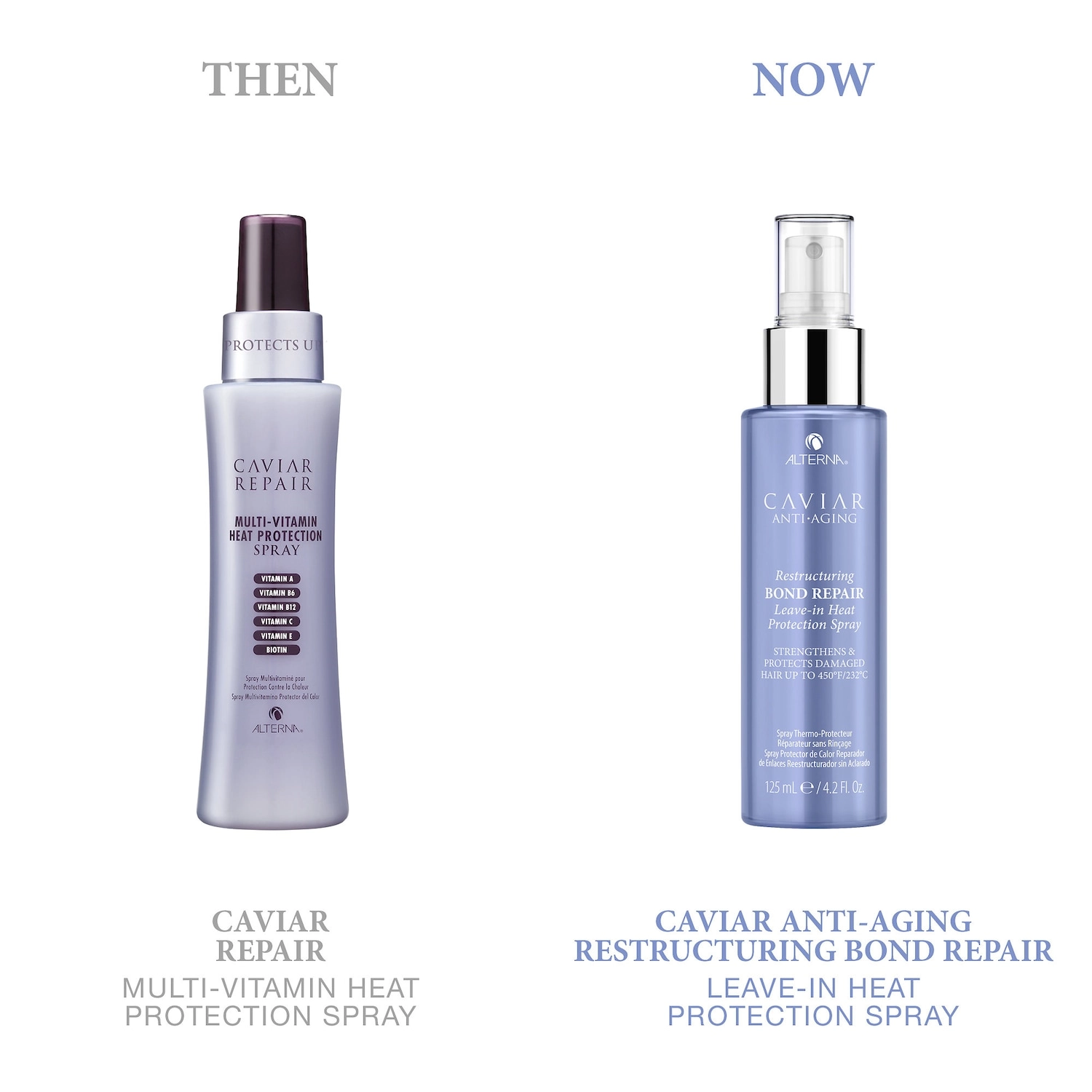 ALTERNA Haircare CAVIAR Anti-Aging® Restructuring Bond Repair Leave-In Heat Protection Spray 4.2 oz/125 mL - Image 9