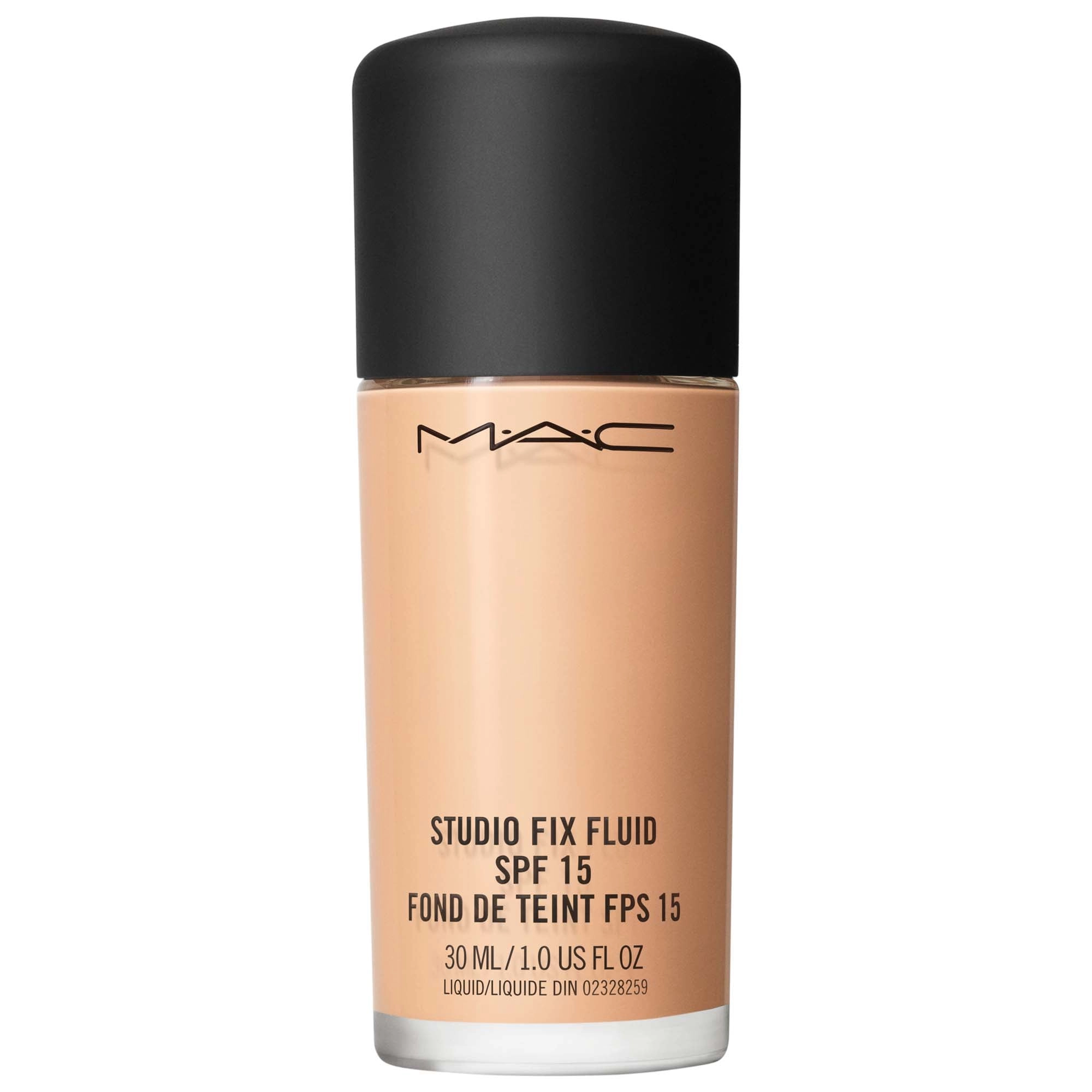 MAC Cosmetics Studio Fix Fluid SPF 15 NC27 - Beige with Neutral Undertone Natural Finish Full Coverage Foundation