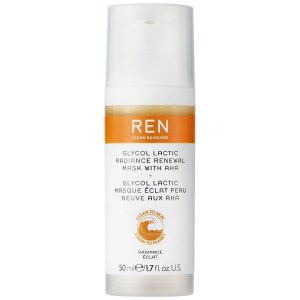 REN Clean Skincare Glycol Lactic Radiance Renewal Mask Size: 1.7 oz/50 mL