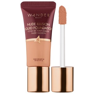 Wander Beauty Nude Illusion Liquid Foundation Color: Golden Tan