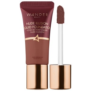 Wander Beauty Nude Illusion Liquid Foundation - Deep, Vegan, Natural Finish