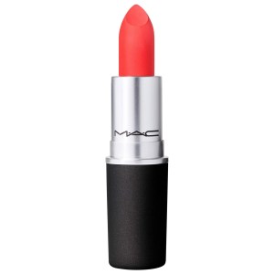 MAC Cosmetics Powder Kiss Lipstick in Mandarin O - Bright Creamy Salmon Pink