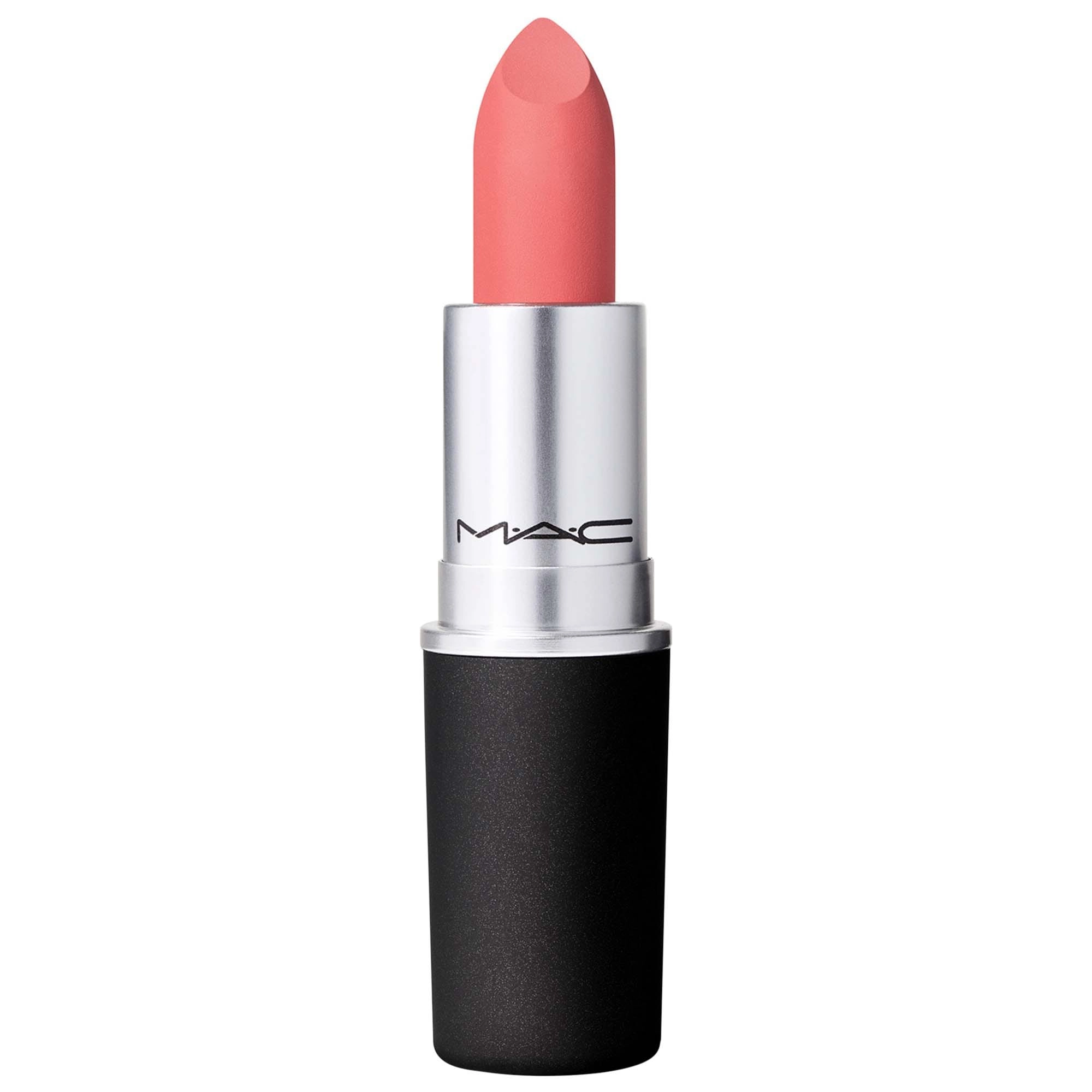 MAC Cosmetics Powder Kiss Lipstick Color: Mull It Over - Dirty Peach