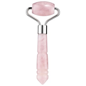 Mount Lai De-Puffing Rose Quartz Facial Roller - Mini Size