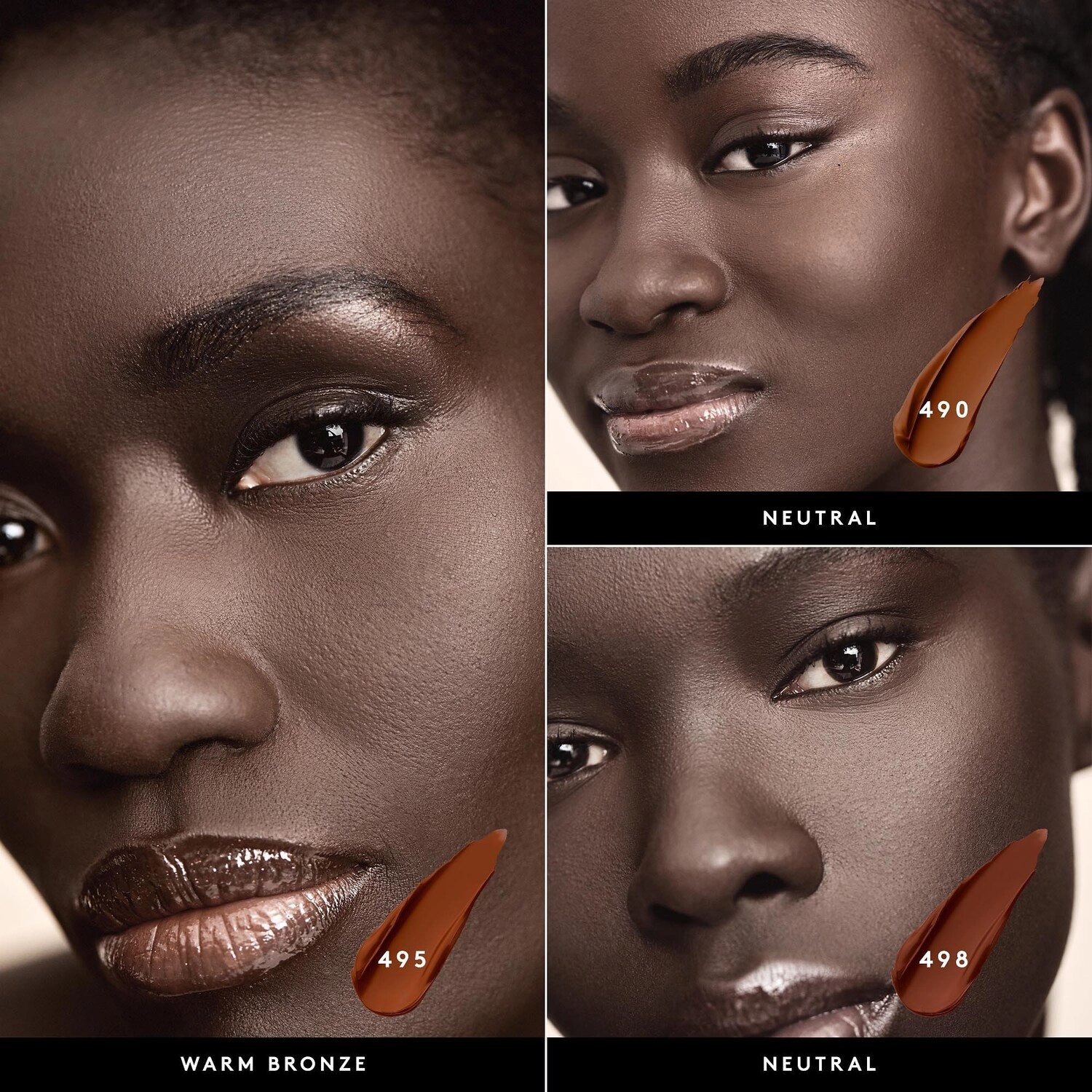Fenty Beauty by Rihanna Pro Filt’r Instant Retouch Longwear Liquid Concealer - Color 495, Very Deep Skin with Cool Undertones - Image 2
